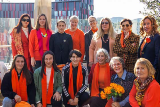 In the context of 16 days of Activism to end violence against women, women ambassadors met with members of the National Women Football Team